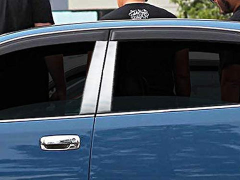 QAA is Compatible with 1999-2005 Lexus Gs300 4 Piece Stainless Pillar Post Trim PP20106
