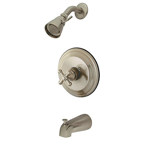 Elements of Design EB3638AX St. Louis Single Handle Tub And Shower Faucet, Antique Brass
