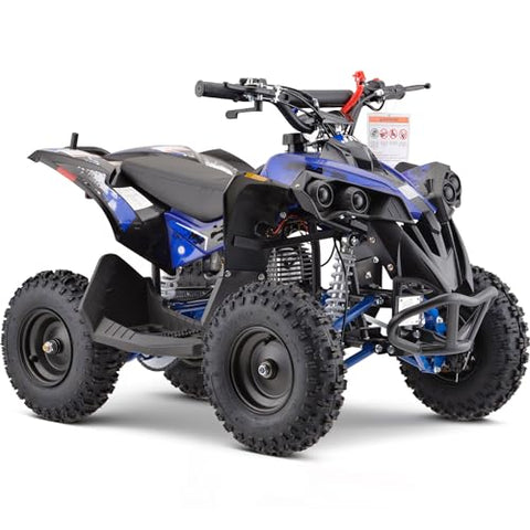 MotoTec Renegade 40cc 4-Stroke Kids Gas ATV Blue