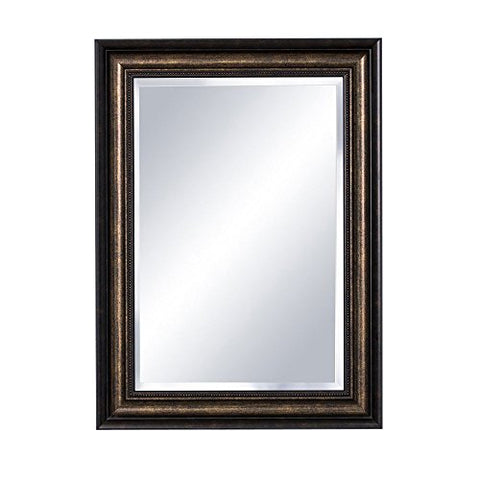 Bellaterra Home Single Sink Vanity, Bronze Brown, 22x30, Mirror Cabinet