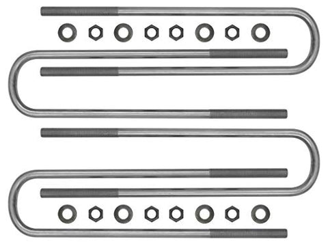 Icon Alloys , Rear, 17" U-Bolt Kit, Compatible with 2011-Up Ford F250/F350 SD, 67002