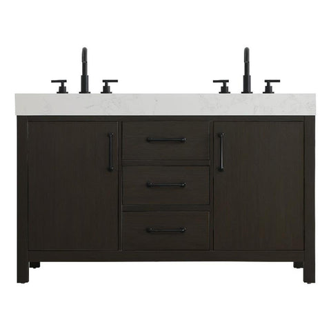 Nathan Bathroom Vanity Mocha Brown