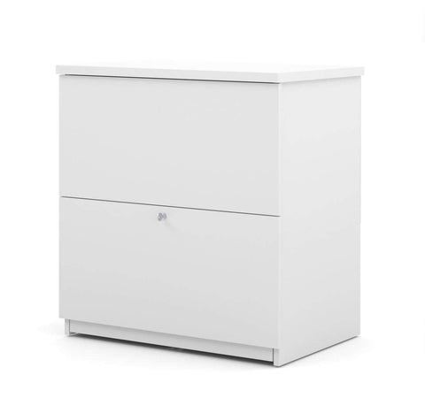 Bestar Universel 29W Standard Lateral File Cabinet in White