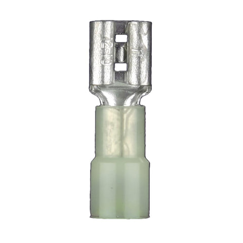 Install Bay YNFD250 Nylon Female Connector 12/10 Gauge .250, Yellow (100-Pack)