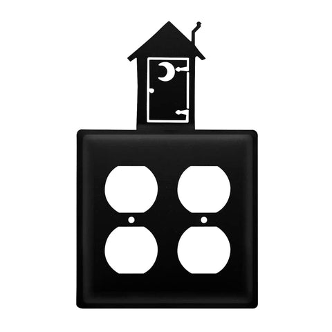 Outhouse - Double Outlet Cover
