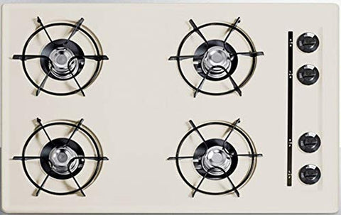 Summit SNL053 Cooktop, Bisque