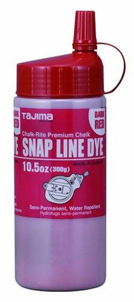Bon Tool Snap Line Dye Tajima -Red 10.5 Ounce (84-895)