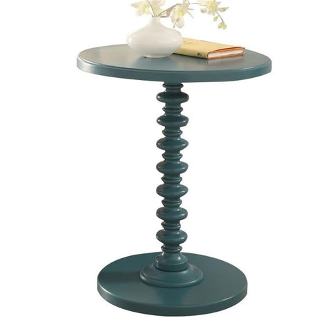 Acme Acton End Table in Teal