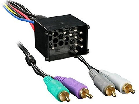 Metra Electronics 70-8591 Radio Wiring Harness for BMW Amp Integration, Multi Color