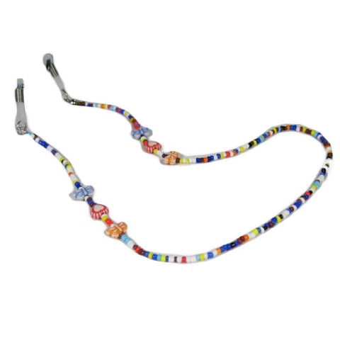 Panda Legends Random Color Kids Plastic Colorful Beads Glasses Chain Necklace Sunglasses Chain Eyeglass Holder Strap