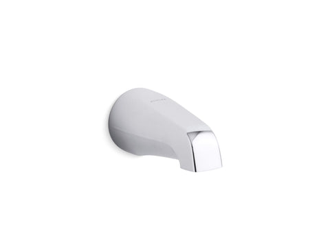 KOHLER Coralais Wall-mount bath spout, 4-7/8", NPT connection