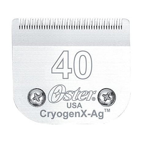 Oster Professional Pet & Dog Grooming Blades - Size 40 Detachable Clipper Blades - Replacement for Oster A6, Golden A5, Turbo A5, Power Max & PowerPro Ultra - for Veterinary Surgical Prep