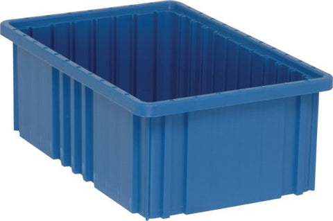Quantum Storage DG92060 Dividable Grid Heavy Duty Part Organizer Bins - 16-1/2" x 10-7/8" x 6" - 8 Pack