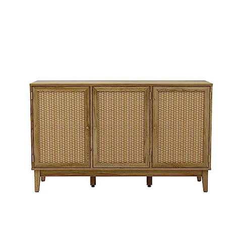 Anderson Teak Bodrum 50" Wide Rattan Sideboard, Extra Large, Brown