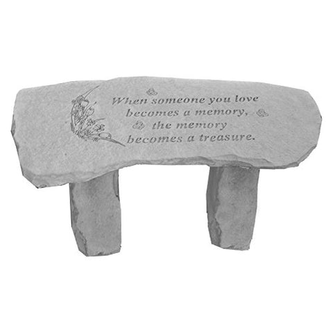 Kay Berry When Someone You Love...Sm Bench Decorative Stones, Multicolor