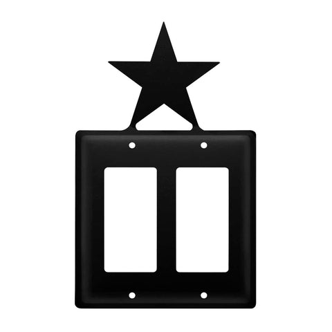 Star - Double GFI Cover