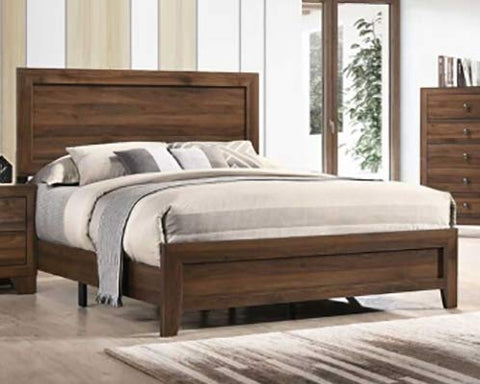 MILLIE BED IN ONE BOX -BROWN CHERRY