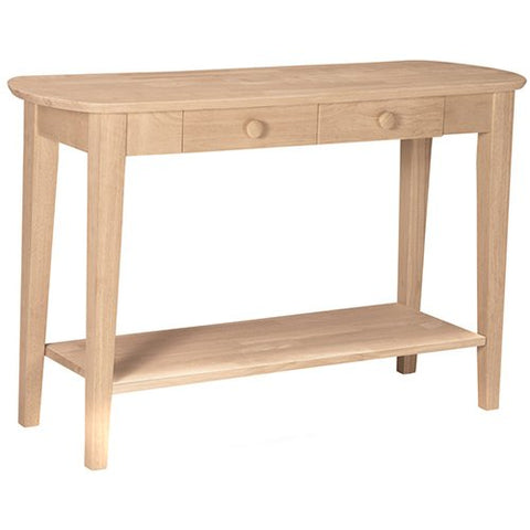 International Concepts OT-5S Parawood Phillips Oval Sofa Table (RTA)