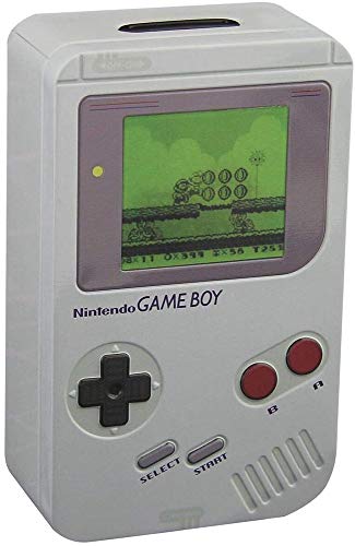 Paladone Nintendo Officially Licensed Merchandise - Classic Gameboy Bank - Money Box