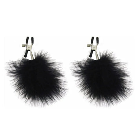 Sex and Mischief Ss10082 Feathered Nipple Clamps