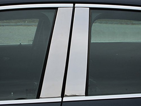 QAA is Compatible with 2014-2018 Chevrolet SS 4 Piece Stainless Pillar Post Trim PP54150