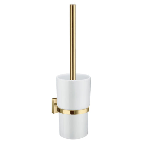 Smedbo SME, Polished Brass RV333P Toilet Brush Wallmount