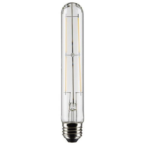 Satco 8-Watt LED E26 Light Bulb, 2700K, 15000 Hour Rating, Dimmable