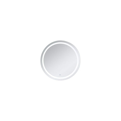 Elegant Decor Helios 42" Round Hardwired LED Bathroom Mirror with Touch Sensor