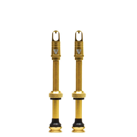 TLC 60mm Tubeless Valve Stem – Gold