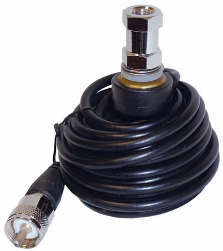 Procomm 18' TERMINATOR COAX WITH MOLDED PL259 CONNECTOR