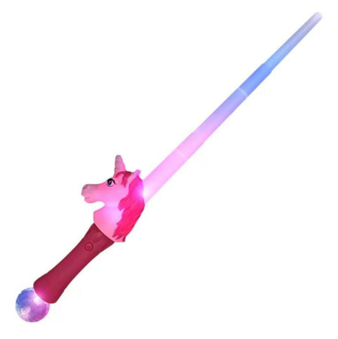 blinkee Light Up Expandable Unicorn Saber Prism Sword