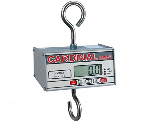 Hanging Scale, Electronic, 500 Lb Capacity