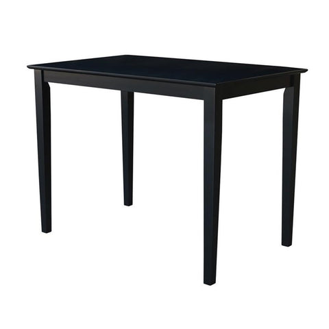 International Concepts 36" Solid Wood Table in Black