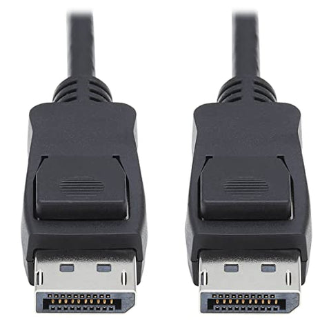 TRIPP LITE High Speed HDMI Cable, DP 1.4 Cable with Latching Connectors, 8K High-Definition Video, HDR, 4:2:0, HDCP 2.2 (M/M) 3 ft, Black (P580-003-V4)