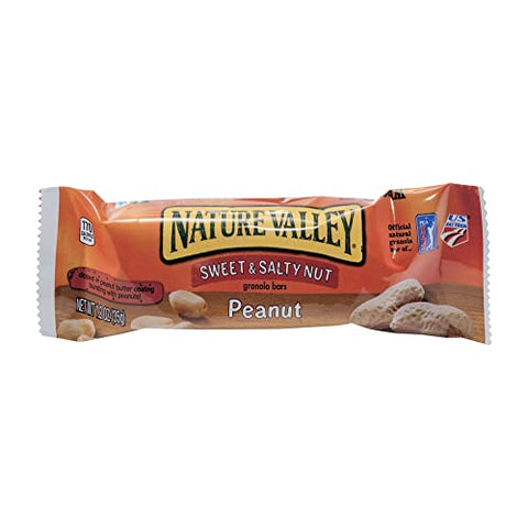 Granola Bars Sweet And Salty Nut Peanut Cereal 1.2 Oz Bar 16/box