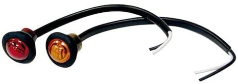 Buyers Products 5627514 Light.75in,rd,marker,3 Led,red,w/