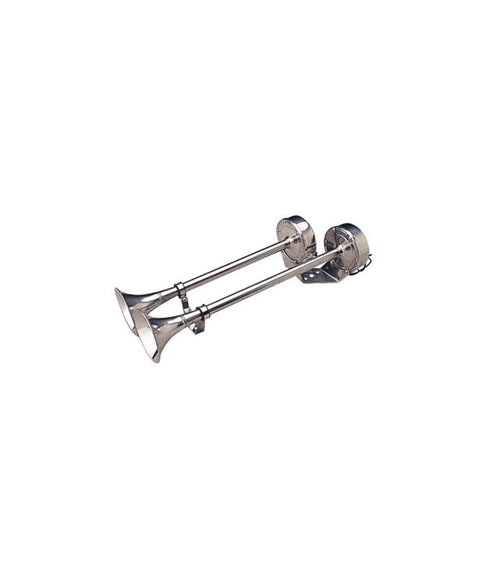 SEADOG MAX Blast Trumpet Horn Twin SS, Stainless Steel