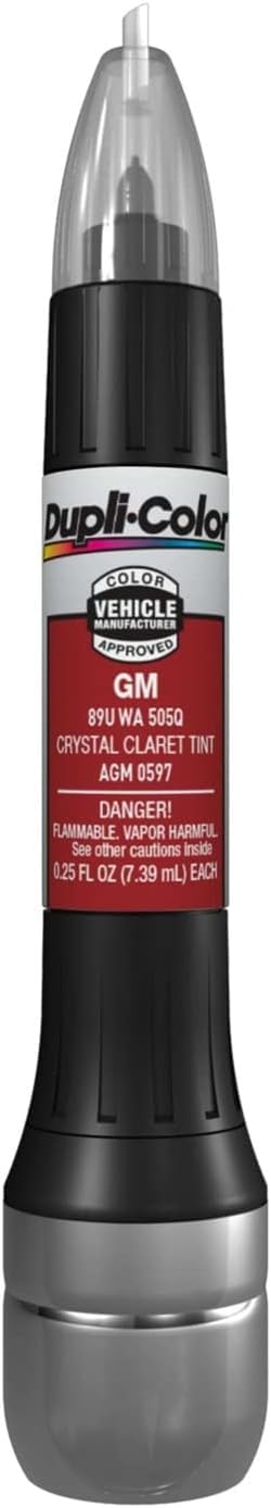 Dupli-Color EAGM05970 Scratch Fix All-in-1 Exact Match Automotive Touch-Up Paint, Gloss, Crystal Claret Tint, 0.5 fl. oz.