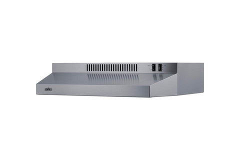 24 inch wide convertible range hood For ADA installation