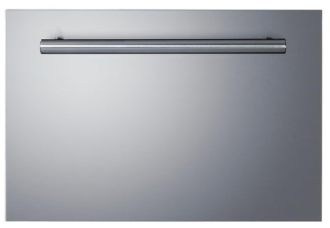 Summit 18” Drawer Cooler, Drawer Wine Cellar, Beverage Center, 0.8 cu.ft. Capacity, Stainless Steel, Panel Ready Capable*- COOL1D (*Panels not included)