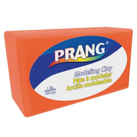 Prang Modeling Clay, 1 lb., Orange