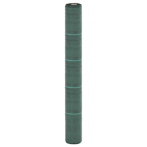 vidaXL Weed Membrane Green 100% Polypropylene 1 x 82.0 ft Durable