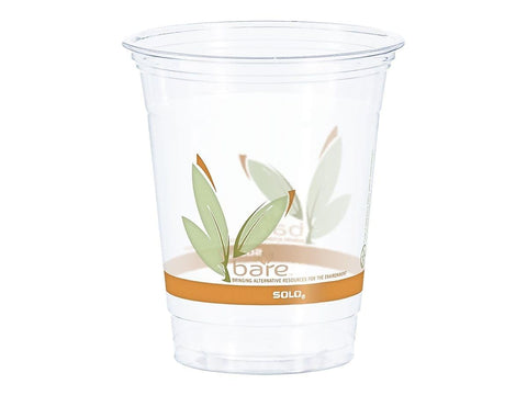 Solo Bare Eco-Forward Cold Cups, 12 Oz., Ultra (810948)