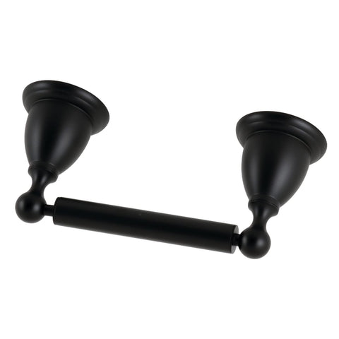 Kingston Brass BA1758MB Heritage Toilet Paper Holder, Matte Black 8.5 x 3.63 x 2.44