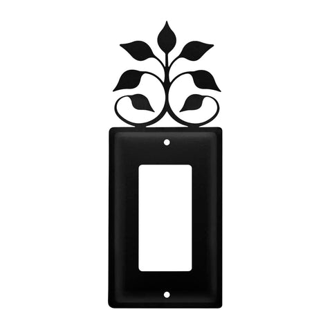 Single Leaf Fan Single GFI Cover