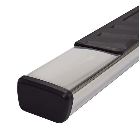 TrailFX Stainless Steel Trapezoidal Polished Nerf Bar