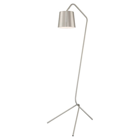 Lite Source Floor LAMP, Brushed Nickel, E27 Type A 100W LS-83032BN