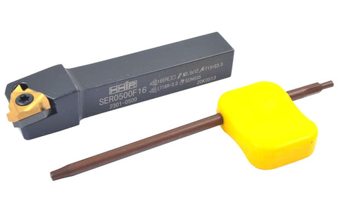HHIP 2301-0500 500F16 External Indexable Thread ing Tool Holder