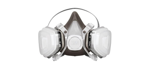 3M Large Disposable Paint Project Respirator OV/P95, Lightweight Disposable Respirator, Large