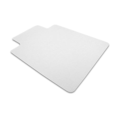 Valuemat Vinyl Lipped Chair Mat for Hard Floor - 48Inch x 51Inch